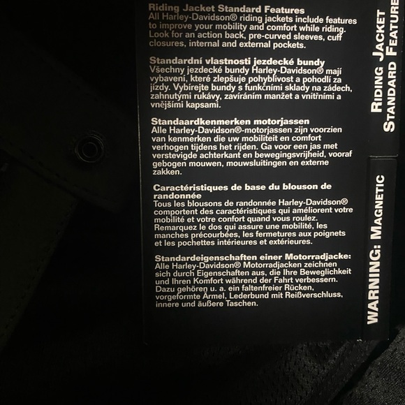 Harley Davidson thick leather water proof riding jacket - Picture 16 of 16